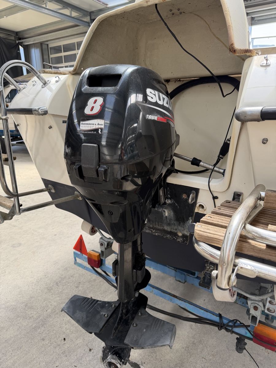Boote: Skibsplast Motorboot mit 8ps – Gebraucht aus Solothurn von Eduka72 3