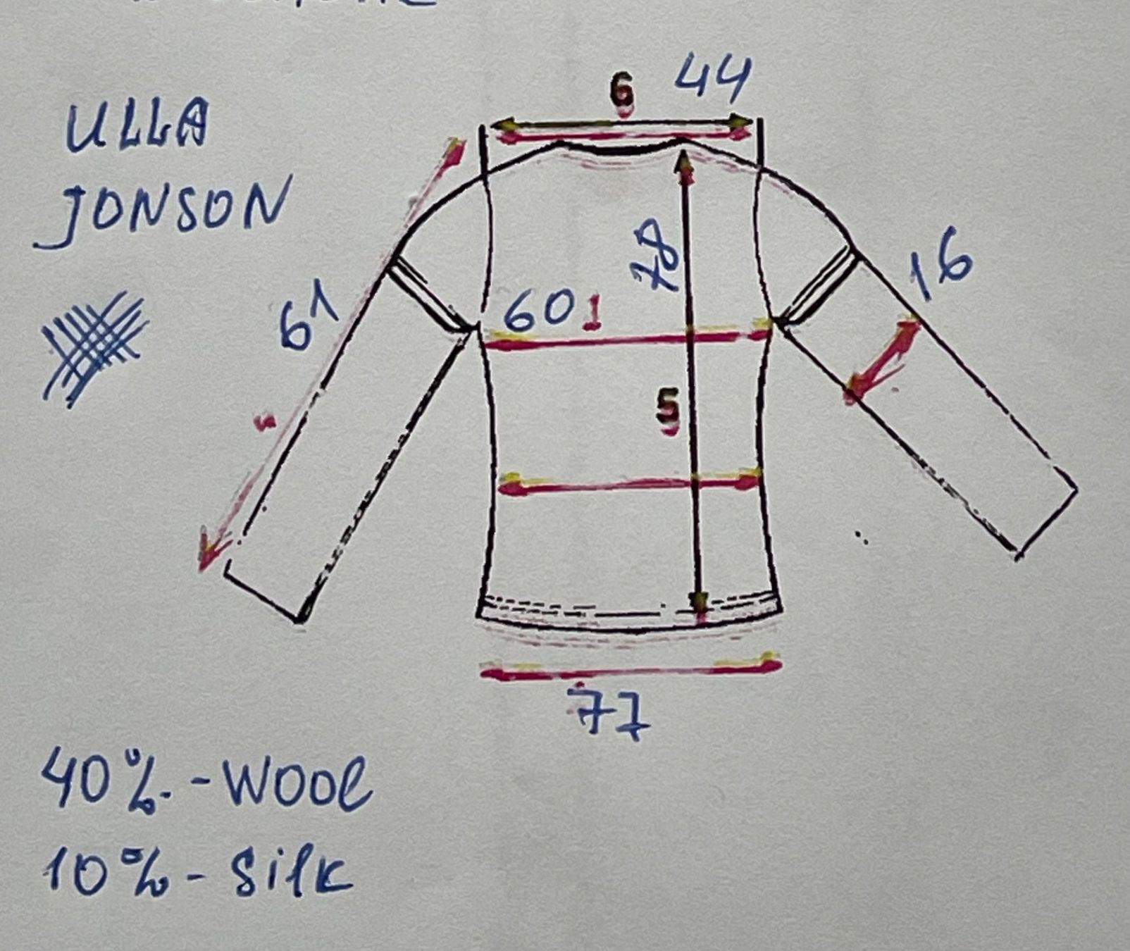 Ulla Johnson Giacche: ULLA JONSON L XL /NP465CHF Wool Seide – Nuovo (secondo la descrizione) da Kölliken venduto da Prscoo 6