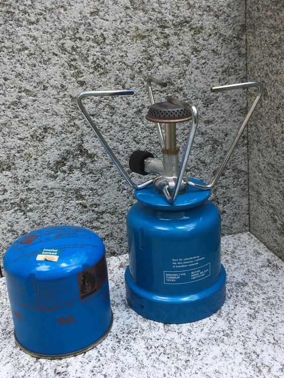 Camping Gaz Vintage Kartuschenkocher Super Bleuet 206 Gebraucht In 