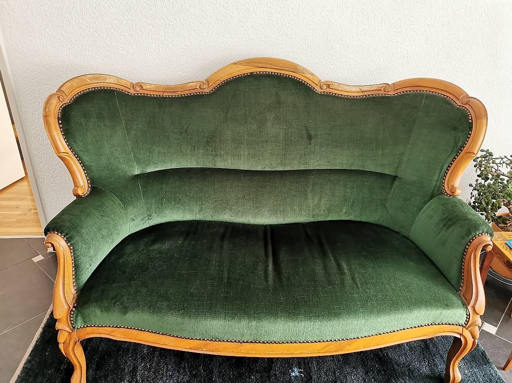 Divani: Sofa grün  – Usato da Thun venduto da Saxy