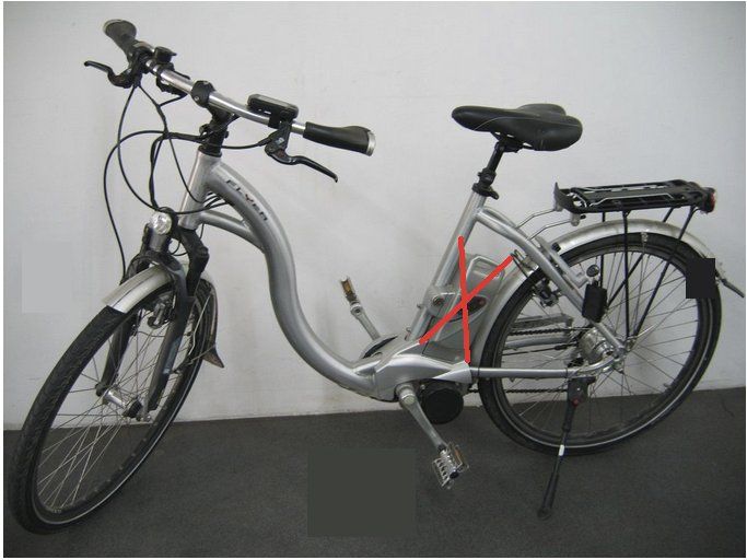 Flyer Biciclette: Vélo Flyer gris – Difettoso da Hombrechtikon venduto da Ricardochene