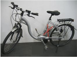 Vélo Flyer gris