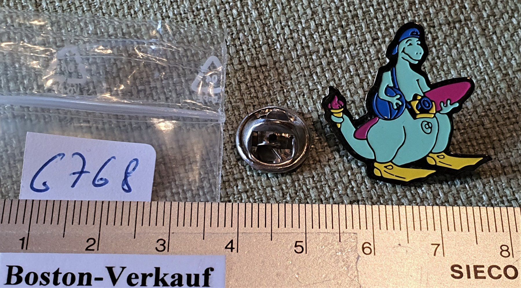Spille: G768 - Pin Dinosaurier – Usato da Reinach BL venduto da Boston-Verkauf 1