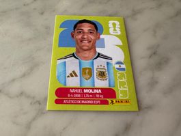 Panini FIFA Fussball WM 2026 Sticker Nahuel Molina ARG 3