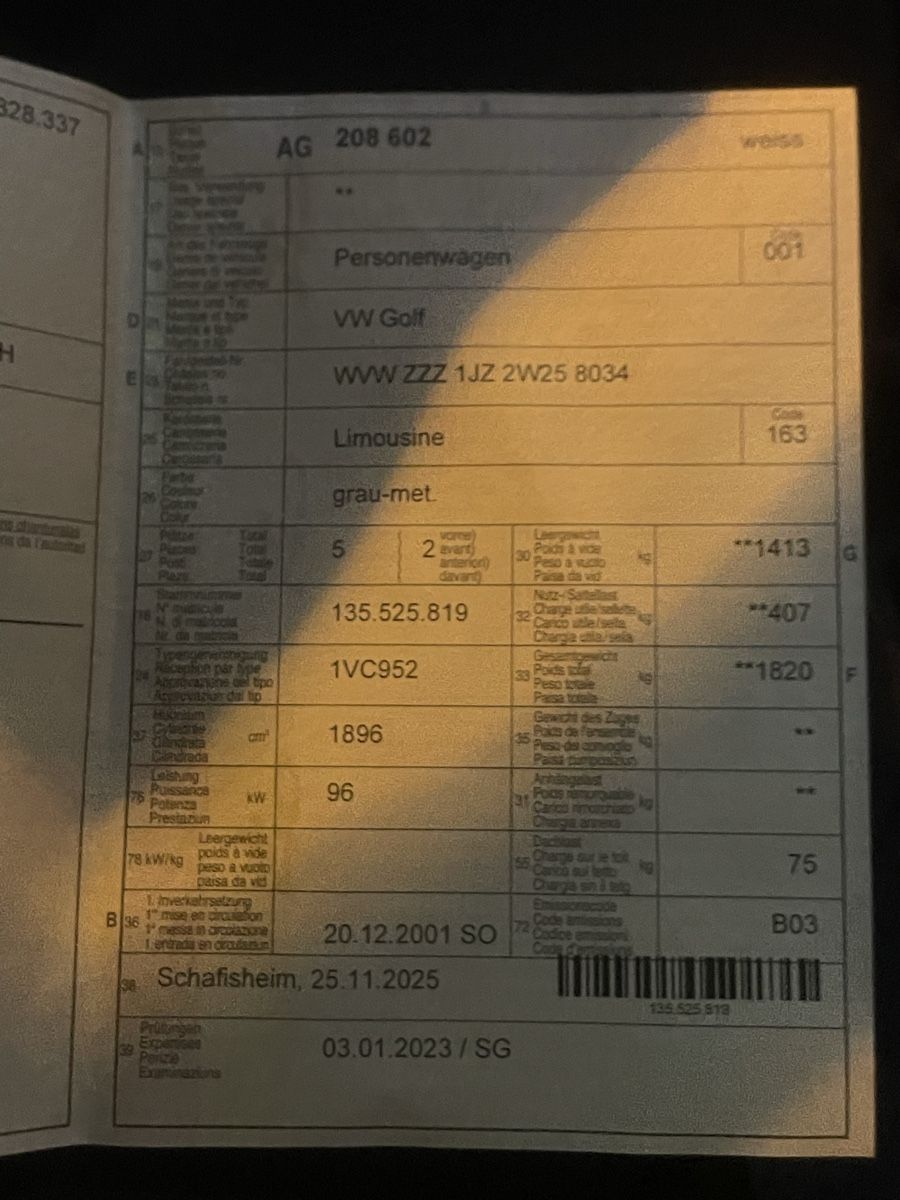 VW Autos: Golf 4 1.9Tdi – D'occasion à Stetten AG par mic_x6cx 5