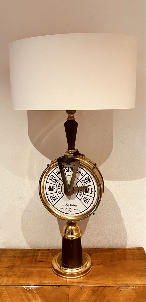 Stand- & Wanduhren: Messing Schiffs Lampe – Gebraucht aus Neerach von FarbenundLacke 3