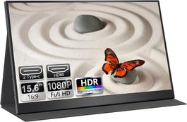 Monitor 15 6 Tragbarer FHD IPS Display Plug and Play USB-C