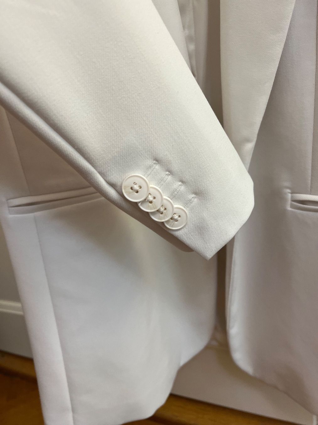 Stradivarius Vestes: White blazer, new. Costume Jacket – D'occasion à Carouge GE par 45k_gvb8 2
