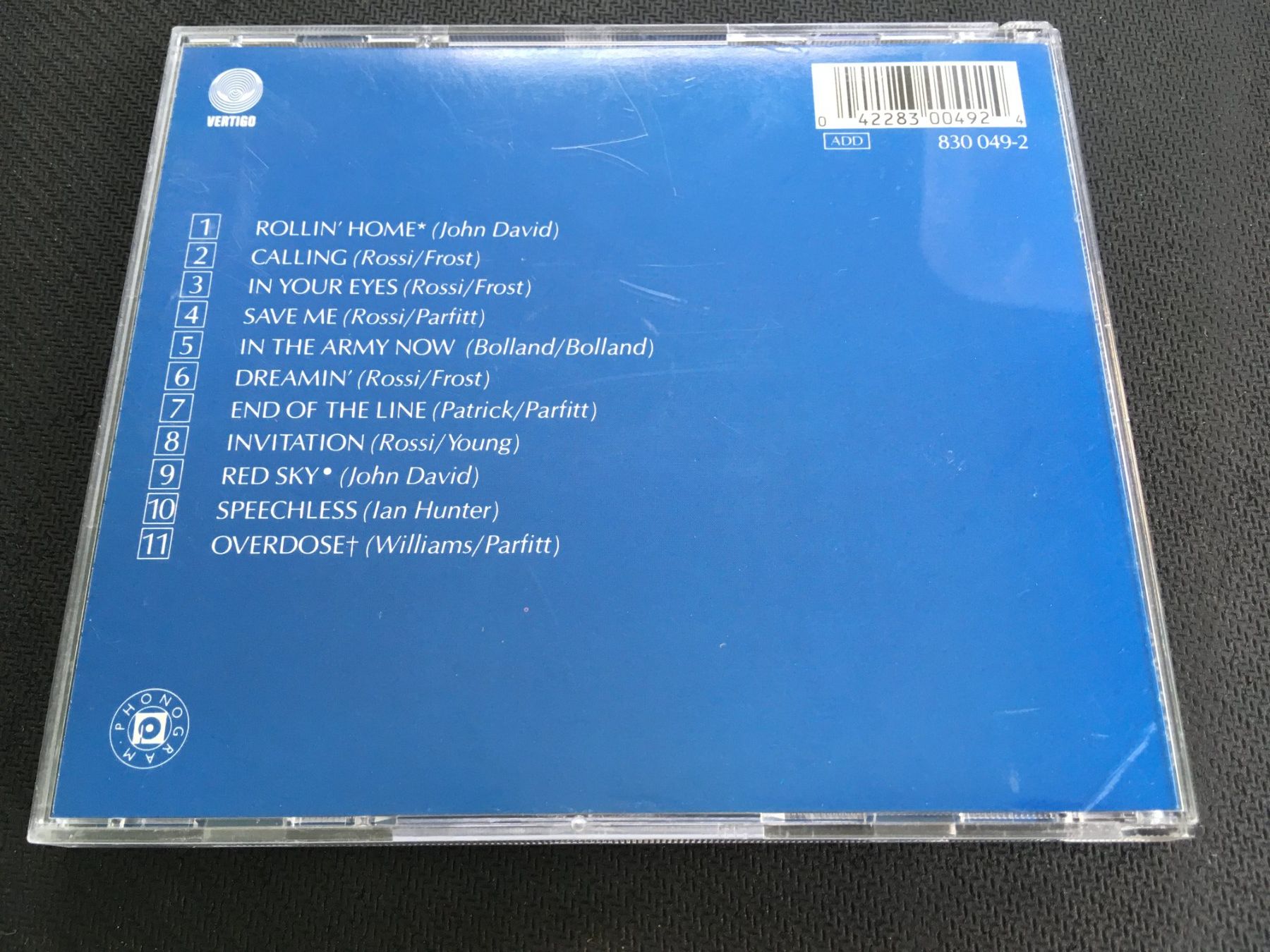CD: Status Quo - In the Army now -CD- – Usato da St.Gallen venduto da MedienJoe 2