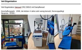 Veit Bügelstation Varioset CR 2365/2 mit Dampfkessel