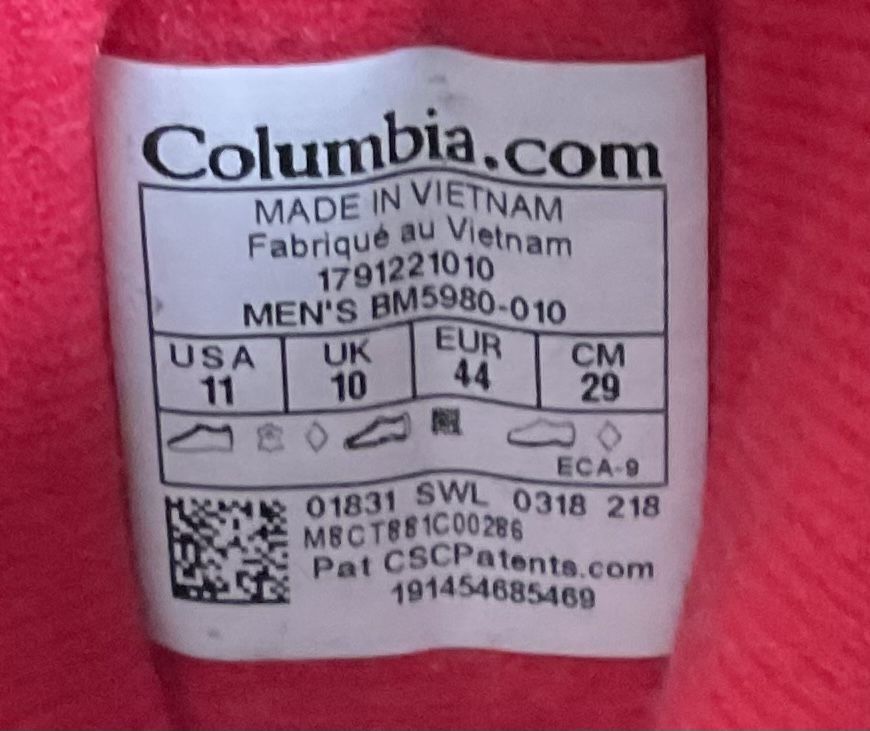 Columbia Chaussures hommes: Columbia Techlite Grösse 44 – D'occasion à Zürich par Pagalo 4