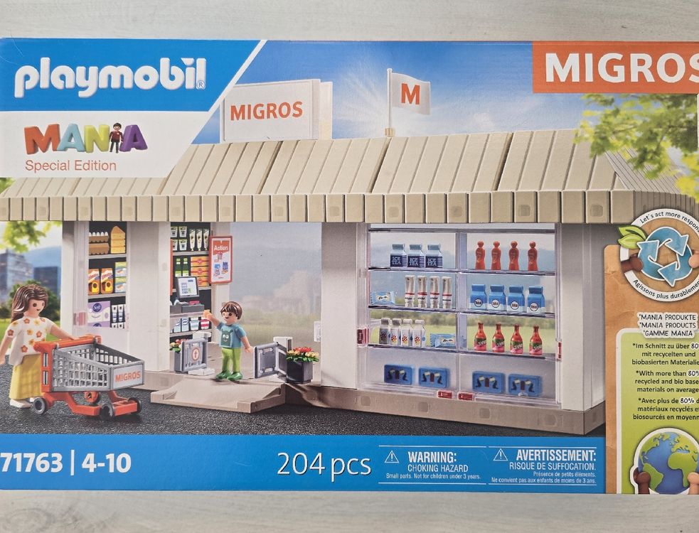 Playmobil Migros Special Edition Nr 71763 (Neu (gemäss