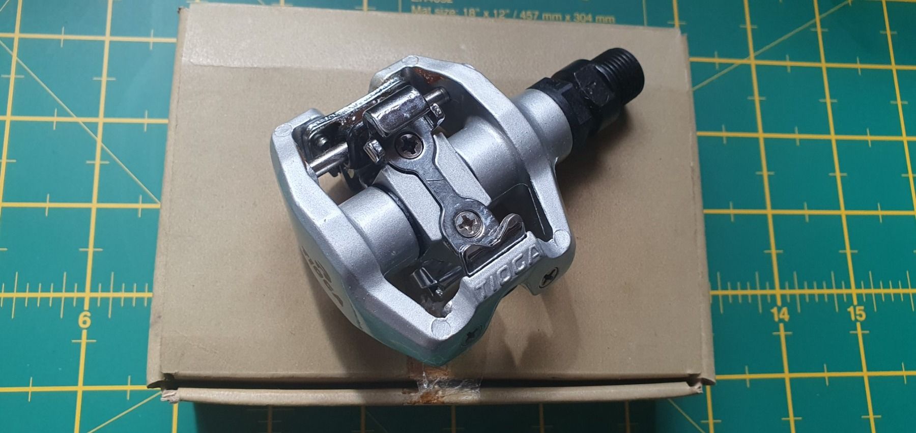 Pezzi di ricambio: Klickpedal Tioga Neu – Nuovo e nell'imballaggio originale da Burgdorf venduto da schlange034