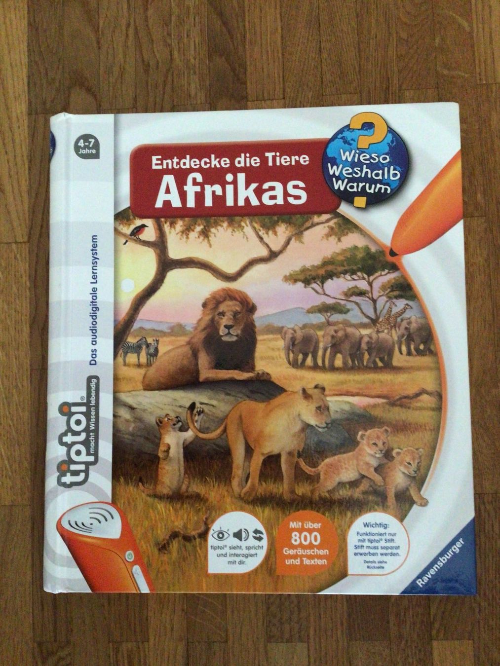 Libri: tiptoi Entdecke die Tiere Afrikas – Usato da Roggwil BE venduto da Worni52