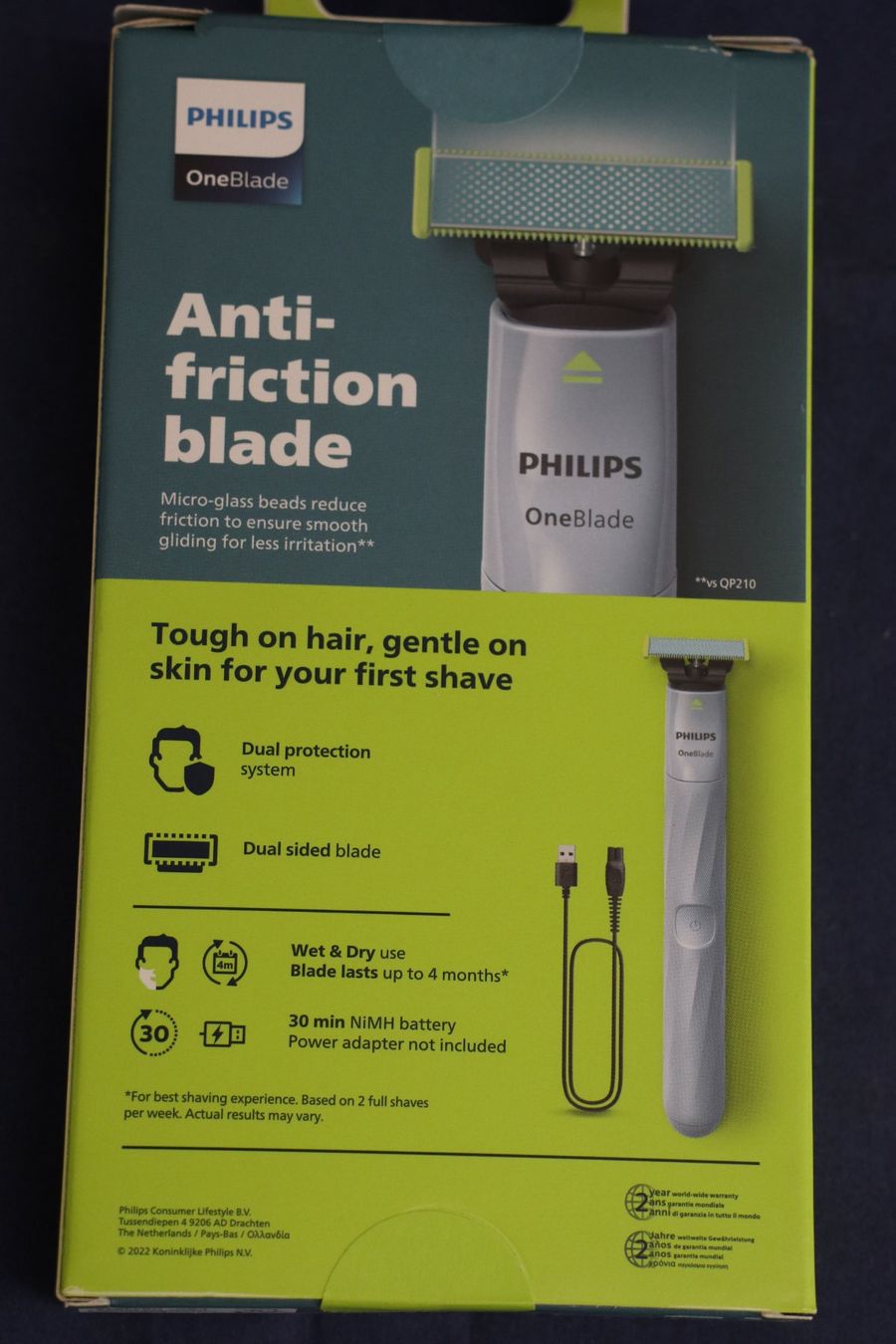 Philips Rasierapparate & Rasierklingen: Philips One Blade Frist shave – Neu und originalverpackt aus Liestal von FuV01 2