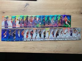 NBA Lot 33 Cards BLACK / BLUE / WHITE Topps Match Attax 2025