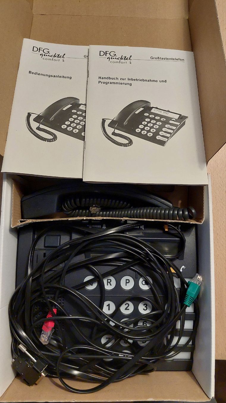 Telefoni: DFG Quicktel Comfort Neu – Nuovo (secondo la descrizione) da Detligen venduto da Poeschti1