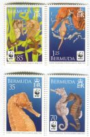 Briefmarken "Seepferdchen". Bermuda