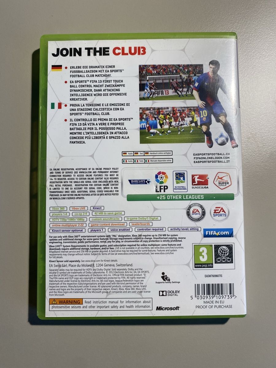 Microsoft Spiele: FIFA 13 für Xbox 360 – Gebraucht aus Thunstetten von Virus_33 2