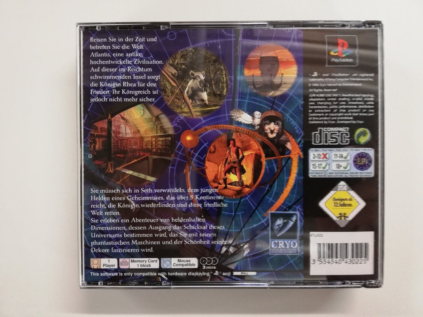 Sony Spiele: Atlantis - das sagenhafte Abenteuer PS1 – Gebraucht aus St. Gallen von zorro_dc 1