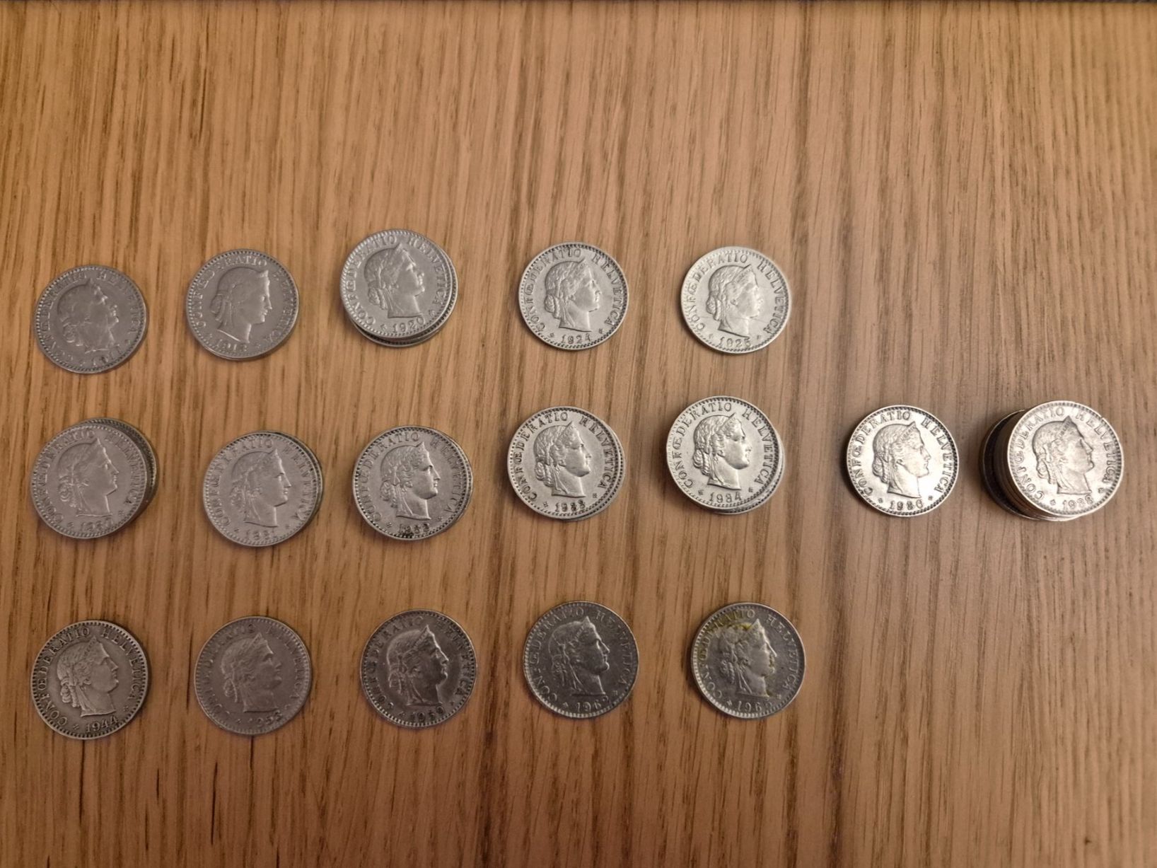 Tutti le monete: Pièces anciennes de 20 centimes – Usato da Fully venduto da pittelop