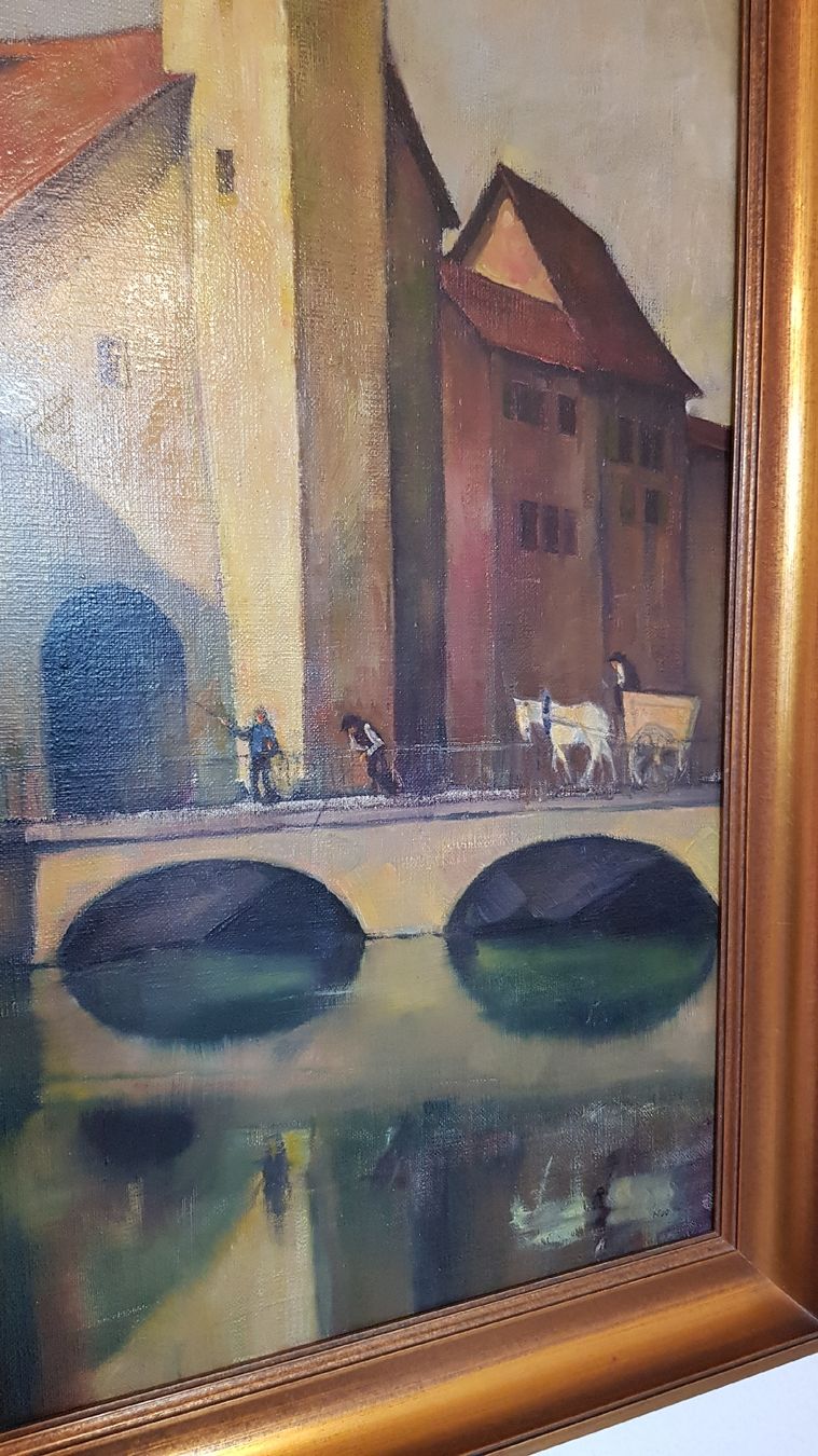 Gemälde: wertvolles Bild von Hess mit Rahmen – Gebraucht aus Zürich von ELISABETHA47 1