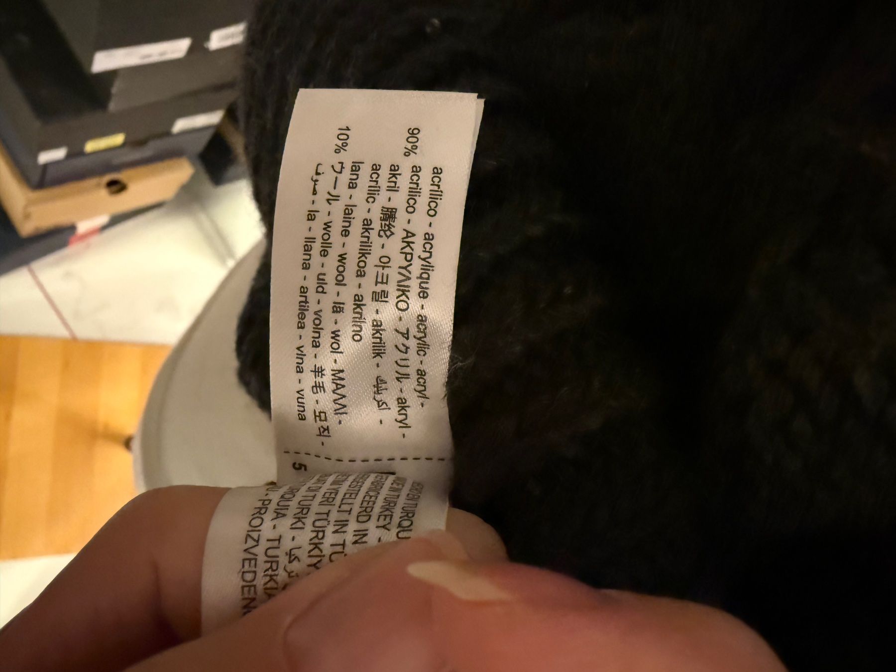Zara Maglioni & Felpe: Warmer Strickpullover von Zara Fransen, Grösse S, Schwarz – Nuovo (secondo la descrizione) da Arch venduto da ellaisa84 2