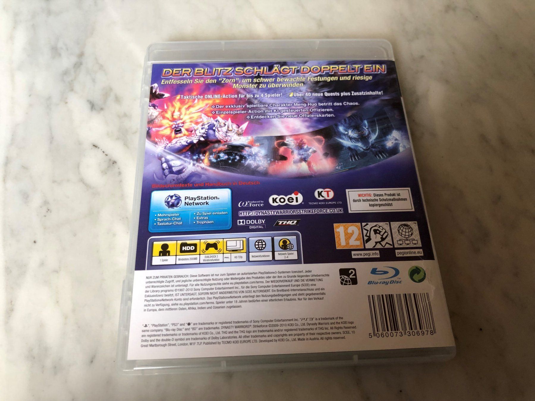 Sony Spiele: DYNASTY WARRIORS STRIKEFORCE – Gebraucht aus hägendorf von twilightprincess 1