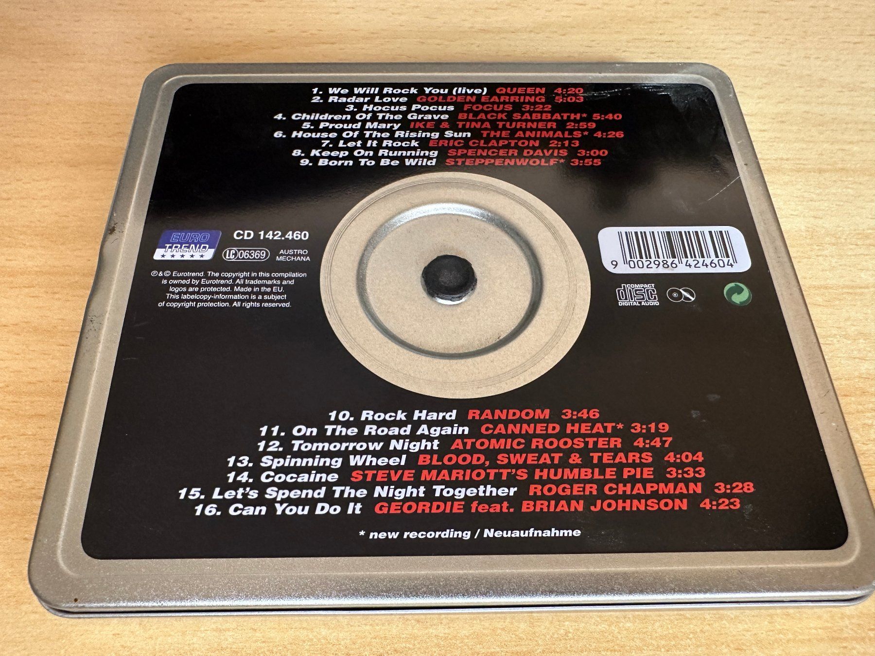 CD: Rock Hits - Metal  Box – Usato da Rikon im Tösstal venduto da Alpenmutz 1