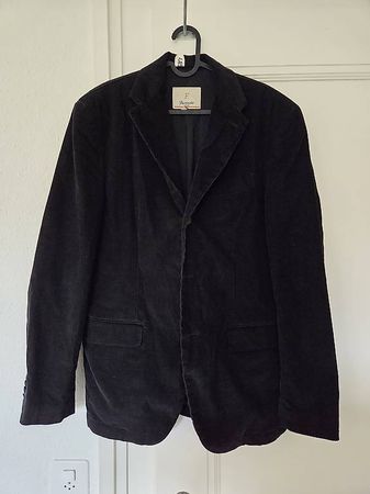 Veste Costume Effet Velours Faconnable Taille M