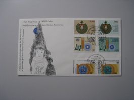 Briefmarken UNO New York Ersttagsbrief 1981Rarität top
