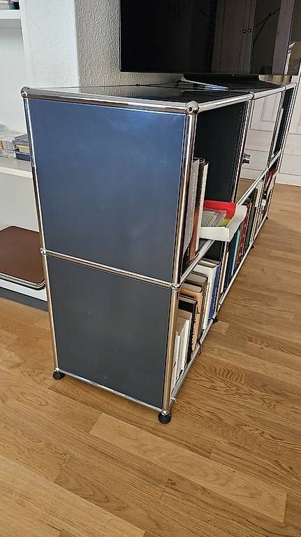 Cassettiere: USM anthrazitgrau, 177 x 80 x 37 cm – Usato da Schwerzenbach venduto da Sellstuff 2