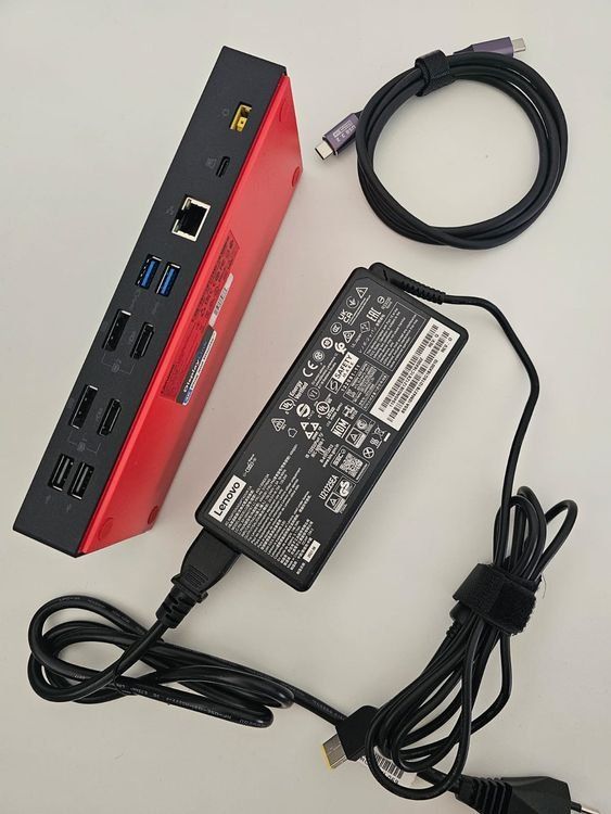 Lenovo ThinkPad Hybrid USB‑C mit USB‑A Dock (40AF, 135 W) (Neu (gemäss ...