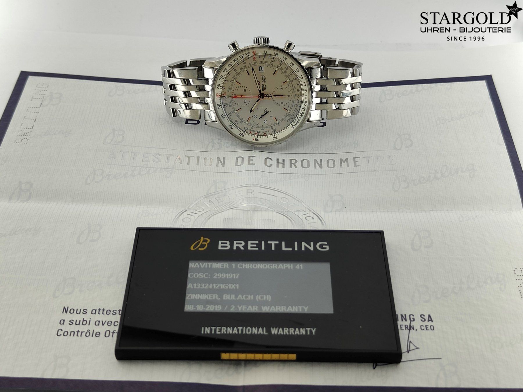 Breitling Orologi: Breitling Navitimer Heritage - A13324 – Usato da Zürich venduto da Stargold-Uhren 8