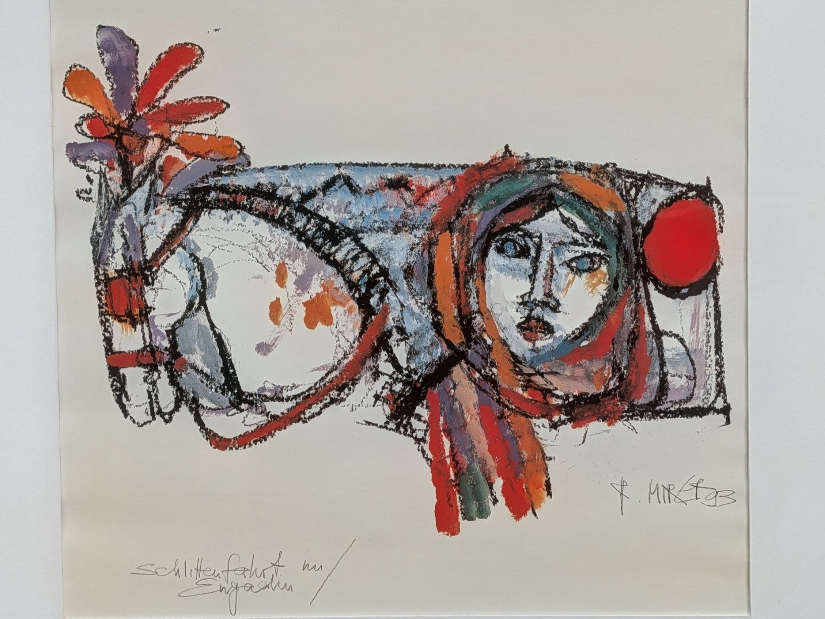 Poster & Bilder: Rudolf Mirer Kunstdruck – Gebraucht aus Herisau von apo_bxx7 1