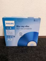 Philips BD-R Blu-ray Rohlinge – 5 Discs à 25 GB - Neu!