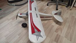 RC Flugzeug Multiplex FunCub gebraucht weiss rot