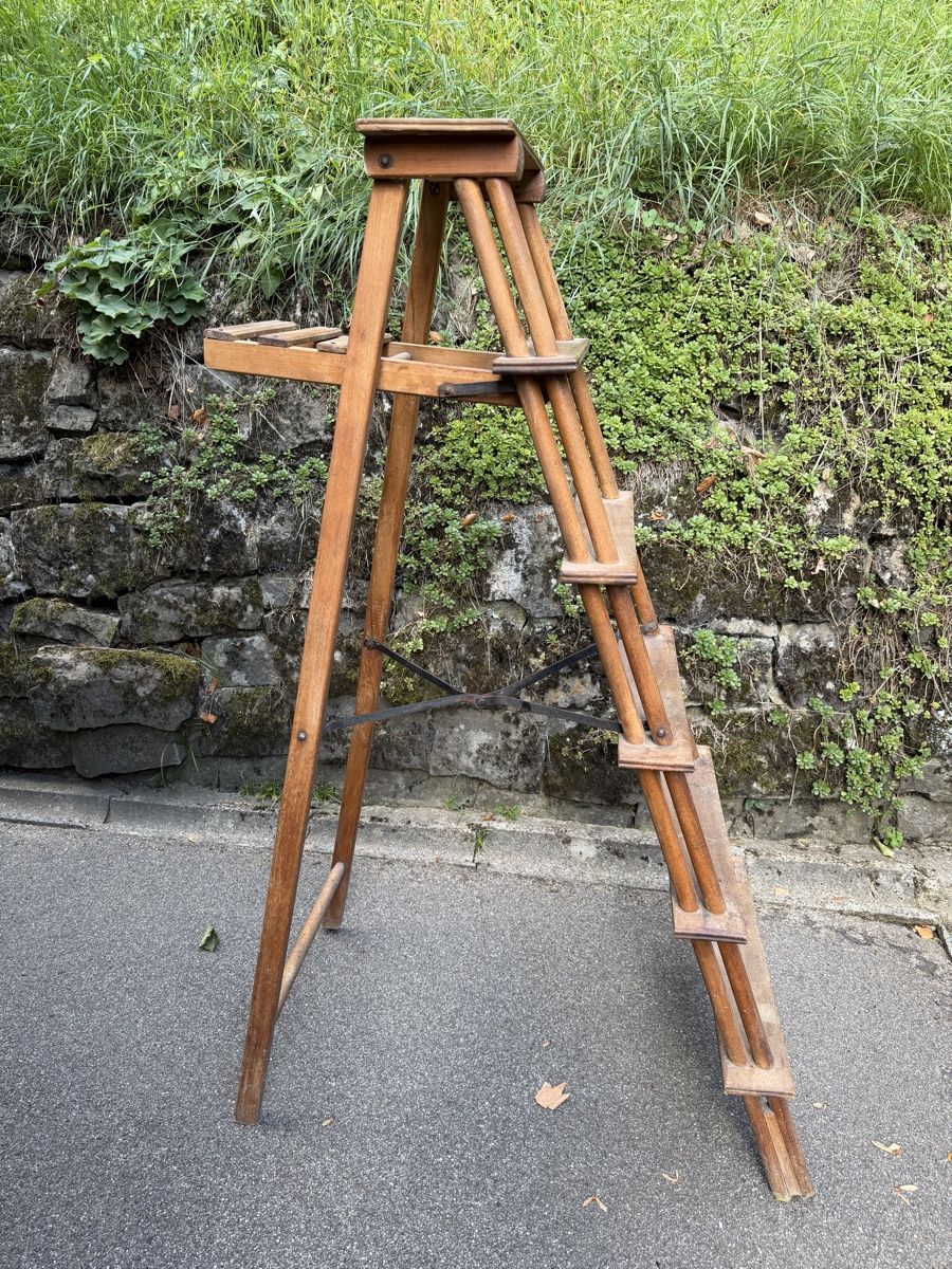 Scale: Bibliotheksleiter Vintage – Usato da St. Gallen venduto da Alkira-Lugh 1