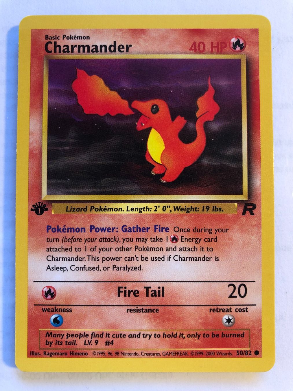 Sammelbilder & Trading cards: Charmander 1st Team Rocket - MINT - ab 1.- – Gebraucht aus Giubiasco von dan_pr8b