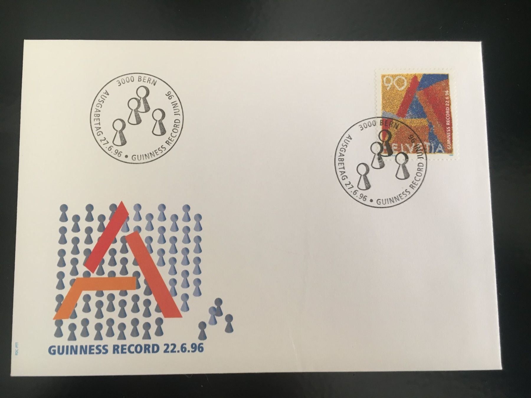 Tutti i francobolli: 1996 / Znr: 896 / FDC – Usato da Grand-Lancy venduto da Dany1973