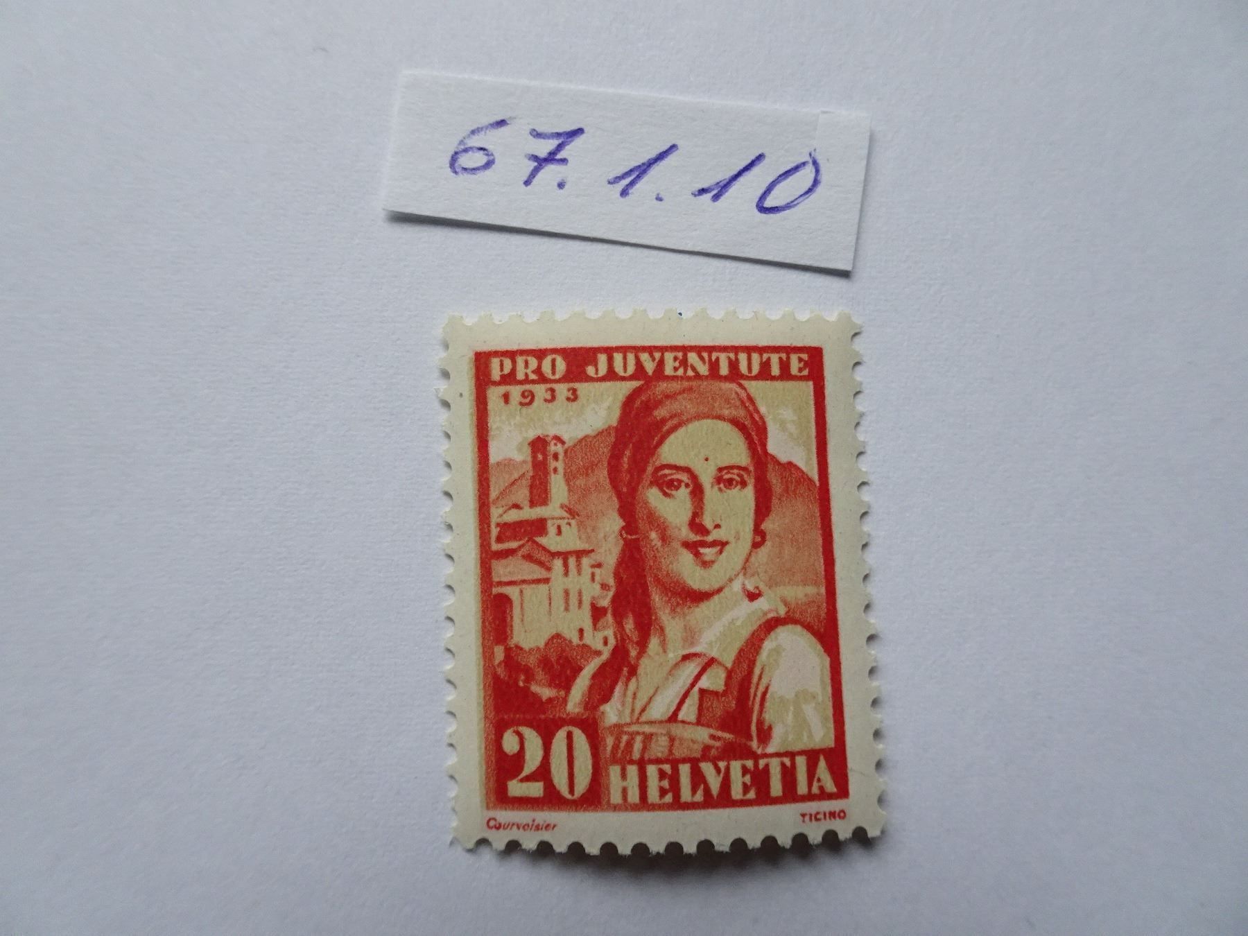 Tous les timbres: PJ 1933** – Neuf (Voir description) à Aadorf par Chnorli-Furz 1