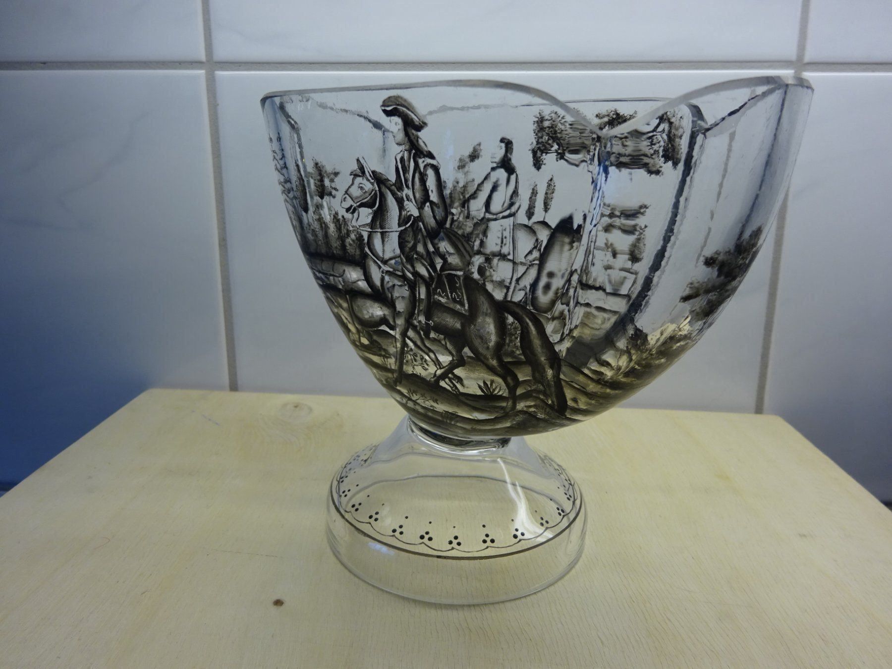 Gläser: Interessantes Zierglas – Gebraucht aus Esslingen von eintagammeer 1