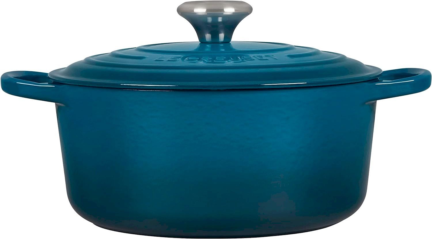 Pentole: Le Creuset Runder Bräter Ø24cm deep teal – Nuovo e nell'imballaggio originale da Bottighofen venduto da zaap 1