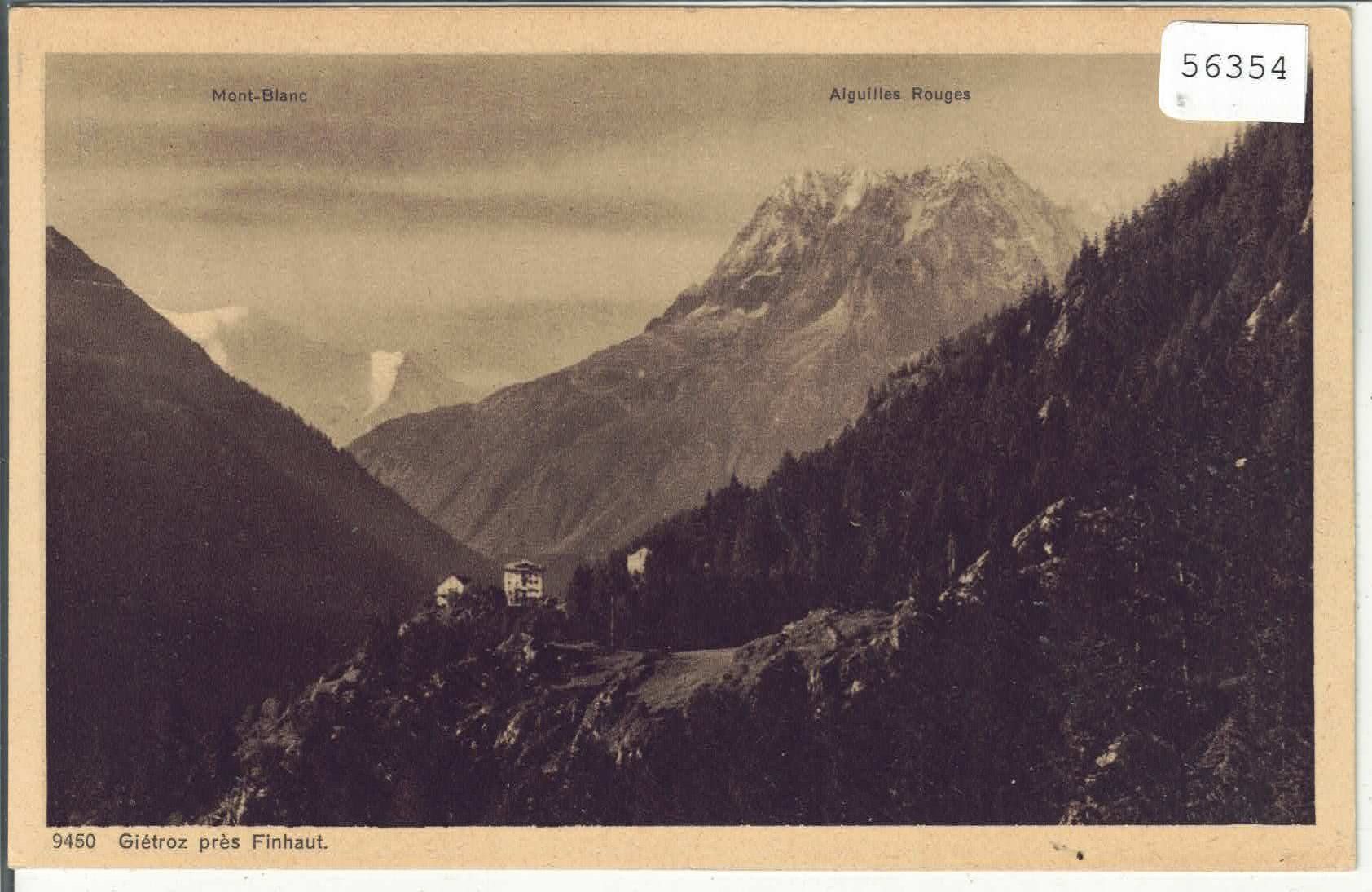 Cartoline postali: Gietroz pres Finhaut – Usato da Ettingen venduto da Kartenplanet