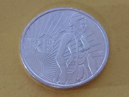 Frankreich 5 Euro "La Semeuse" 2008 Silber
