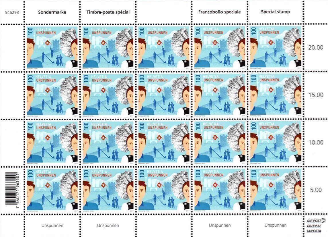 Tutti i francobolli: Bogen Unspunnen-Fest 2017** – Nuovo (secondo la descrizione) da Dottikon venduto da haeusibuh5