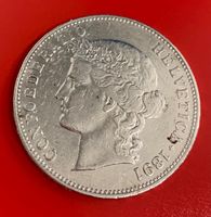 5 Francs Suisse 1891