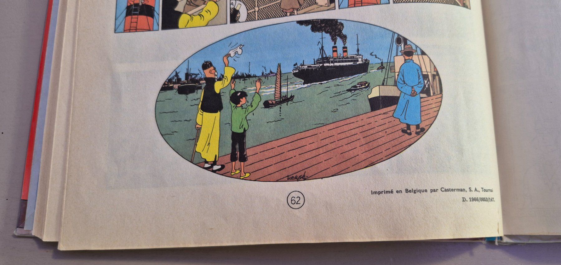Comics: Tintin - Le Lotus Bleu - 1966 – Gebraucht aus Grand-Lancy von loi_599y 5