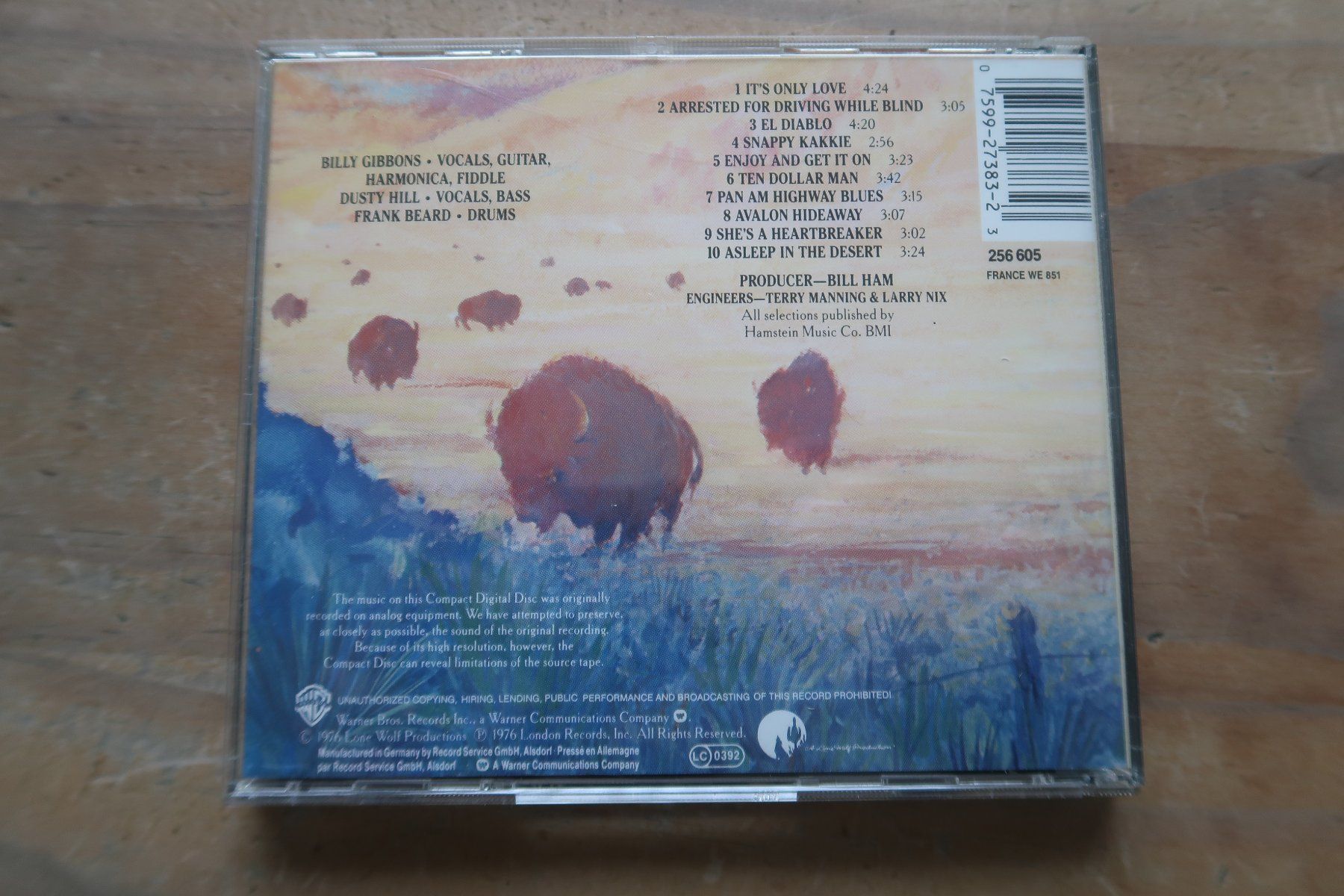 CDs: ZZ TOP - TEJAS -  CD – Gebraucht aus Basel von Patiscat 1