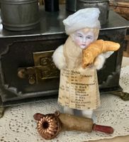 ÄLTERES GUGELHUPF KUPFERFÖRMCHEN PUPPENKÜCHE